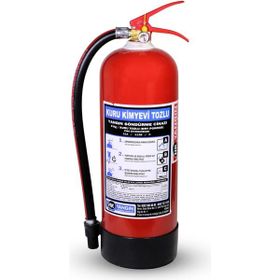 HK 6 kg Kuru Kimyevi Tozlu Yangın Söndürme Tüpü