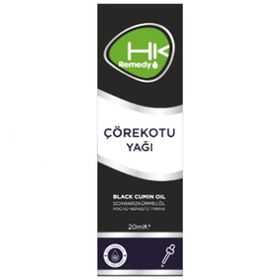 Hk Remedy 20 ml Çörekotu Yağı