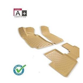 HLP BMW 5 Serisi E60 2003-2010 3D Havuzlu Bej Paspas Seti