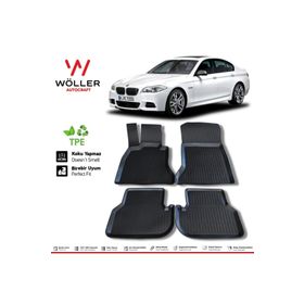 HLP BMW 5 Serisi F10 Paspas 2010 2017 Arası 3d Havuzlu Wöller Paspas