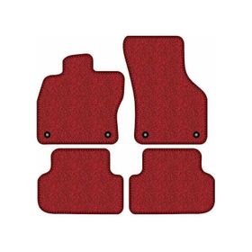 HLP BMW 7 Serisi F01 2009-16 Kırmızı Lüks Halı Paspas Seti