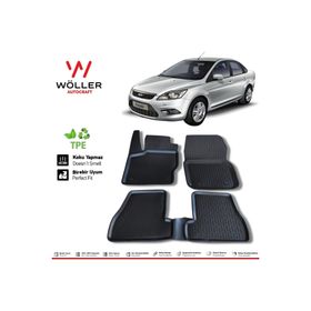 HLP Ford Focus 2 Paspas 2005 2010 Arası 3d Havuzlu Wöller Paspas