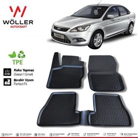 HLP Ford Focus 2 Paspas 2005 2010 Arası 3d Havuzlu Wöller Paspas