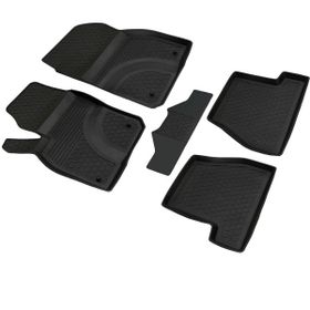 HLP Ford Focus 3 Refref 4D 2011-2014 Siyah Havuzlu Kauçuk Paspas