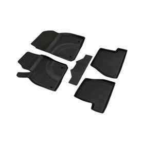 HLP Ford Focus 3 Refref 4D 2011-2014 Siyah Havuzlu Kauçuk Paspas