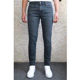 HLT Jeans HE001935 Taşlamalı Antrasit Slim Fit Erkek Pantolon