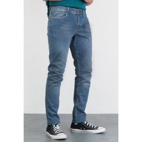 HLT Jeans HLTHE001943A Açık Mavi Taşlamalı Slim Fit Denim Erkek Pantolon
