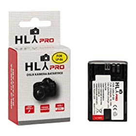 Hlypro Canon 80D, 70D, 60D, 7D, 7D Mark II, 6D, 6D Mark II, 5D Mark III, IV, EOS-R için Lp-E6 Batarya