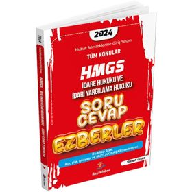 HMGS İdare Hukuku ve İdari Yargılama Hukuku Soru Cevap Ezberler - Dizgi Kitap