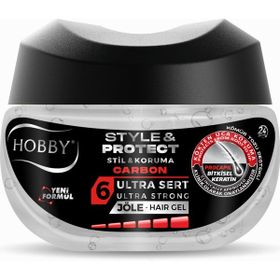 Hobby 250 ml No 6 Ultra Sert Energy Saç Şekillendirici Jöle