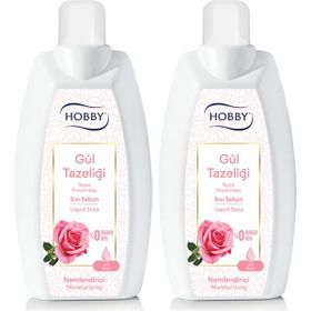 Hobby 2x1500 ml Gül Tazeliği Sıvı Sabun