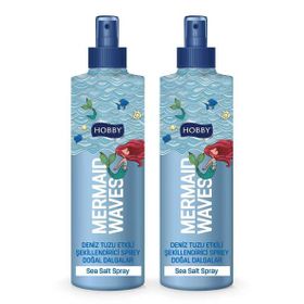 Hobby 2x250 ml Mermaid Deniz Tuzu Etkili Saç Spreyi