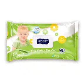 Hobby Aloe Vera Kapaklı 90lı Islak Havlu