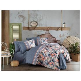 Hobby Arella Oranj Kingsize Poplin Turuncu Nevresim