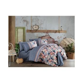 Hobby Arella Oranj Kingsize Poplin Turuncu Nevresim
