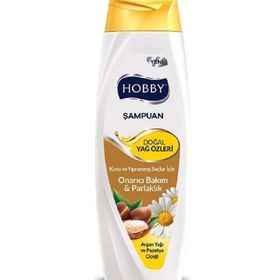 Hobby Argan Yağı ve Papatya 12 Adet 600 ml Şampuan