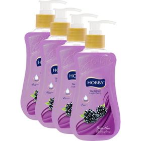 Hobby Böğürtlen 4x400 ml Sıvı Sabun