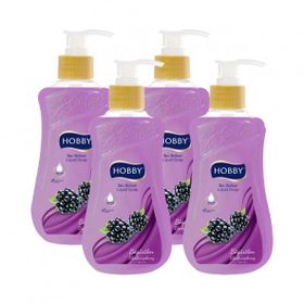 Hobby Böğürtlen 4x400 ml Sıvı Sabun