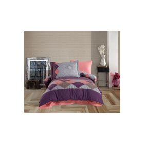 Hobby Carilla Pembe Tek Kişilik Poplin Nevresim Takımı