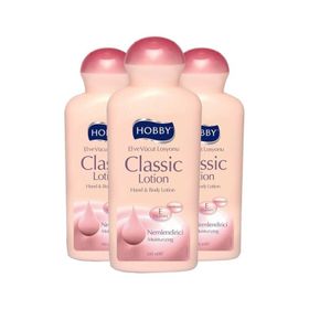 Hobby Classic 3x300 ml El ve Vücut Losyonu