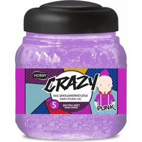 Hobby Crazy 150 ml No: 5 Ekstra Sert Saç Şekillendirici Jöle