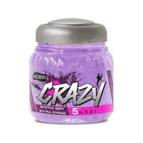 Hobby Crazy 150 ml No: 5 Ekstra Sert Saç Şekillendirici Jöle