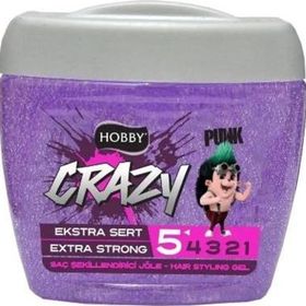 Hobby Crazy 4x700 ml Extra Sert Saç Jölesi