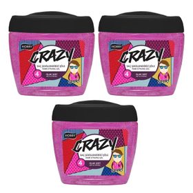 Hobby Crazy Headx 3x700 ml Islak Sert Saç Jölesi