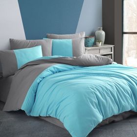 Hobby Diamond Poplin Turkuaz Çift Kişilik Nevresim Takımı