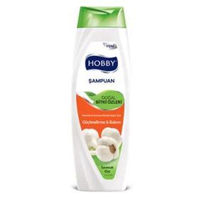 Hobby Doğal Sarımsak Özlü 600 ml Şampuan
