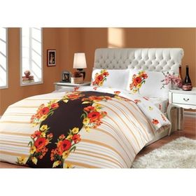 Hobby Dream Kahve Çift Kişilik Nevresim Takımı
