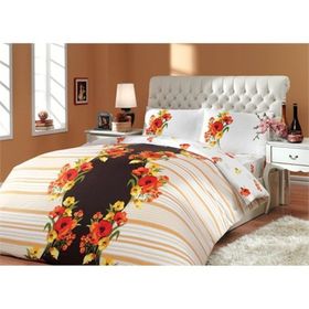 Hobby Dream Kahve Çift Kişilik Nevresim Takımı