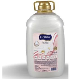Hobby Gliserinli 3 lt Beyaz Orkide Çiçeği Sıvı Sabun