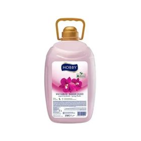 Hobby Gliserinli 3 lt Pembe Bahar Çiçeği Sıvı Sabun