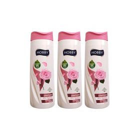 Hobby Gül Özlü Boyalı Saç 3x480 ml Şampuan