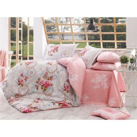 Hobby Home Clementina Pembe Çift Kişilik Nevresim Takımı