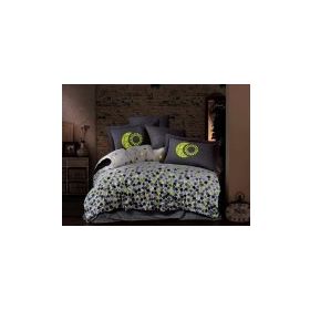 Hobby Home Collection Sarı Star'S Poplin Çift Kişilik Nevresim Takımı