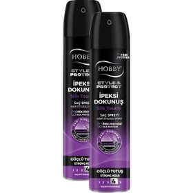 Hobby İpeksi Dokunuş Güçlü Tutuş 2x250 ml Saç Spreyi