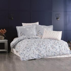 Hobby Jardin Poplin Lacivert Çift Kişilik Nevresim Takımı
