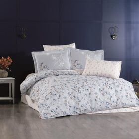 Hobby Jardin Poplin Lacivert Çift Kişilik Nevresim Takımı