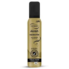 Hobby Keratin Güçlü Tutuş 150 ml Saç Köpüğü