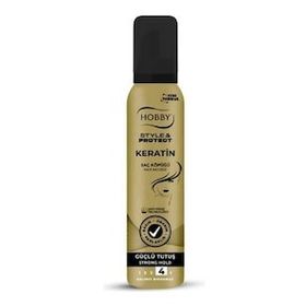 Hobby Keratin Güçlü Tutuş 150 ml Saç Köpüğü