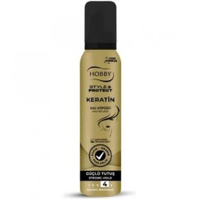 Hobby Keratin Güçlü Tutuş 150 ml Saç Köpüğü