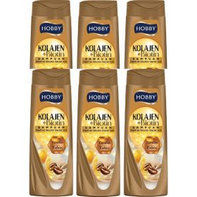Hobby Keratin Kafein Zayıf ve Güçsüz Saç 6x480 ml Şampuan