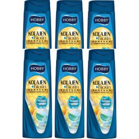 Hobby Kolajen Mentol Kepekli Saç 6x480 ml Şampuan