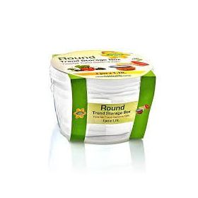 Hobby Life 1,1 lt Yuvarlak Trend Saklama Kabı