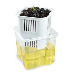 Hobby Life 1,3 lt Sızdırmaz Zeytin Süzme Saklama Kabı