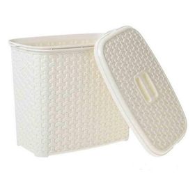 Hobby Life 20 lt Krem Rattan Küçük Sandık Çamaşır Sepeti
