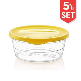 Hobby Life 21007 6'lı Yuvarlak Trend 1,1 lt Saklama Kabı