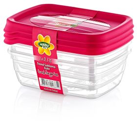 Hobby Life 21014 3'lü Trend 300 ml Saklama Kabı
